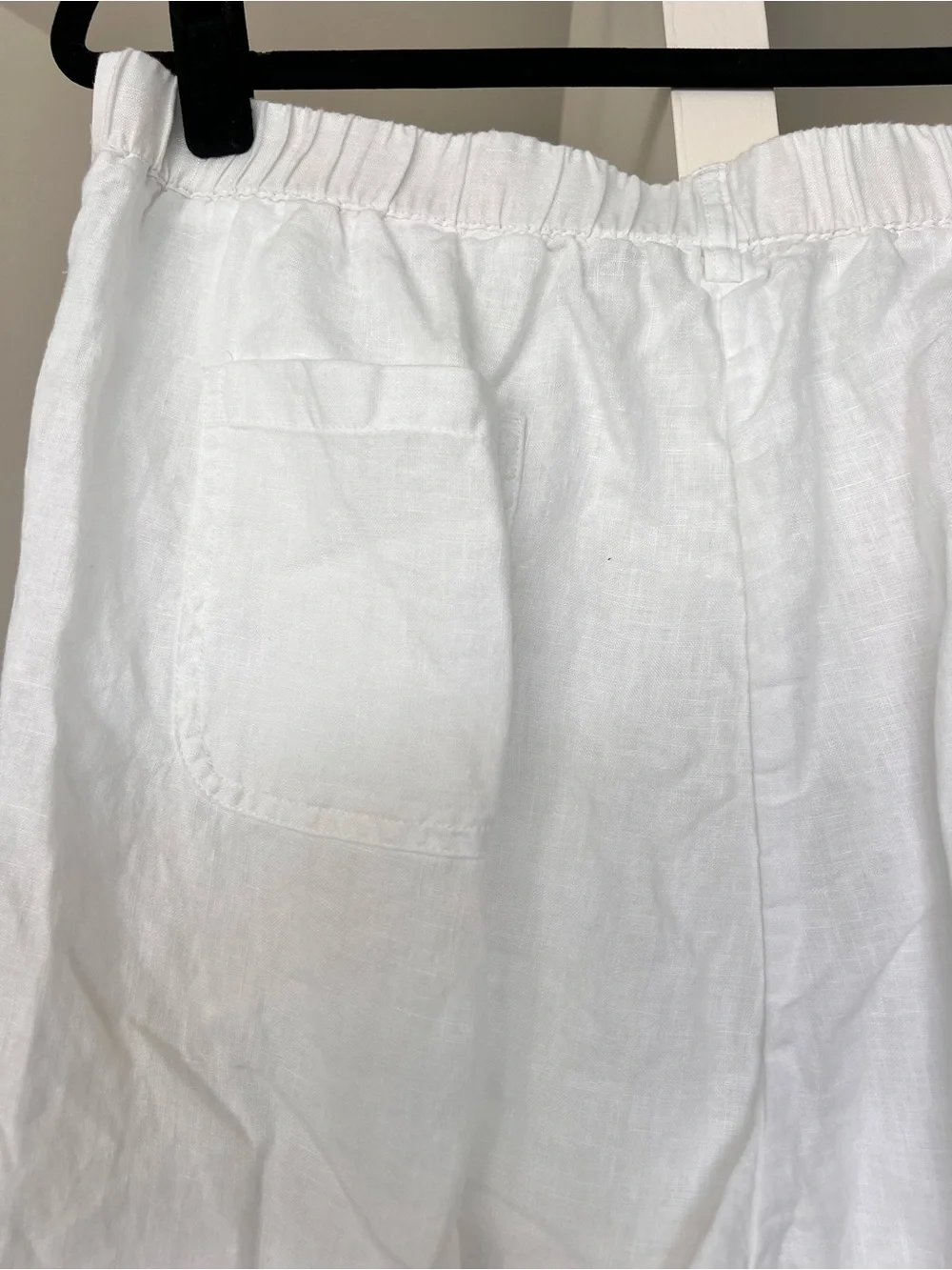 Quince 100% European Linen Pants White Size Large